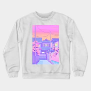 Kyoto Pink Crewneck Sweatshirt